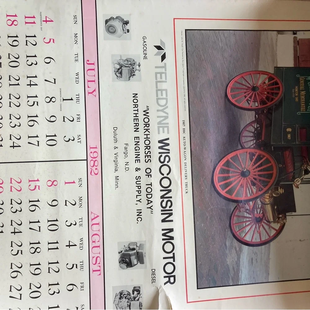 Vintage Calendar